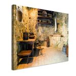 Canvas printOld Greek household