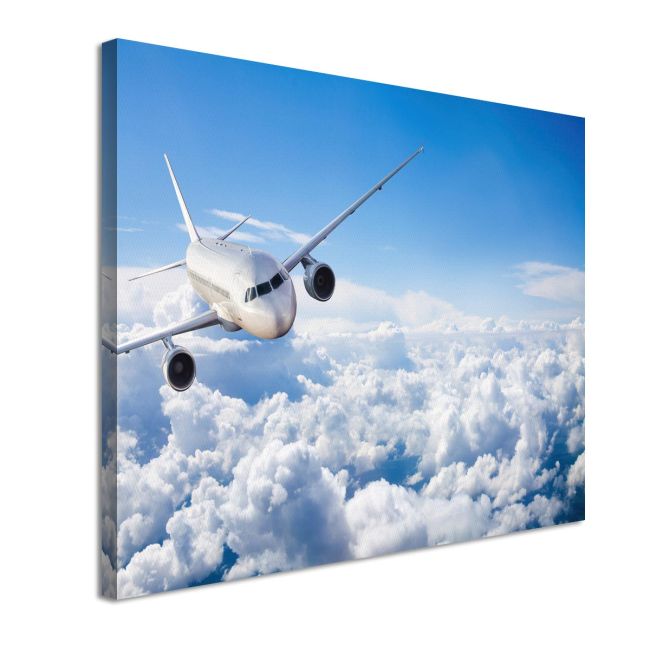 Canvas printFlight above the clouds
