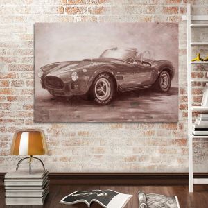 Πίνακας Retro sports car