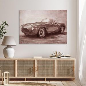 Canvas print  Retro sports car Framed canvas View 1 2