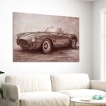 Πίνακας Retro sports car