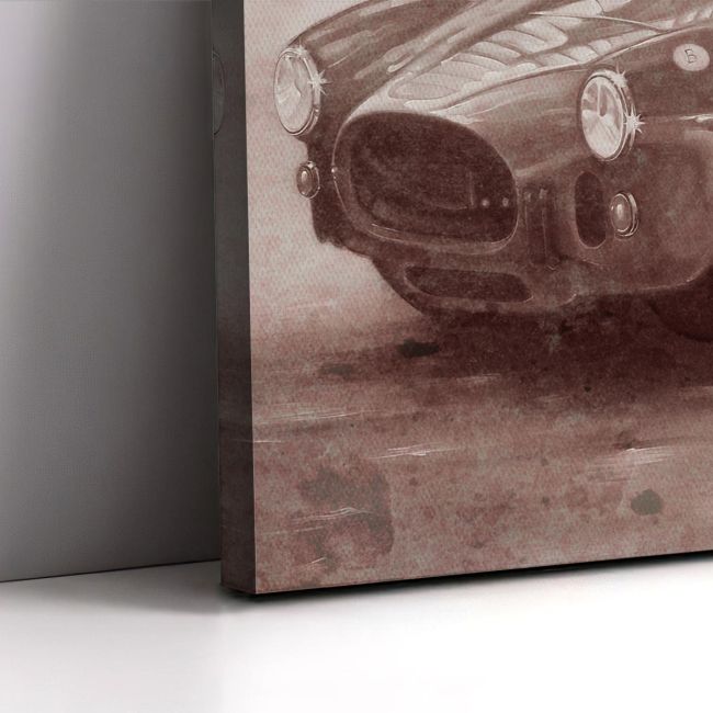 Canvas printRetro sports car