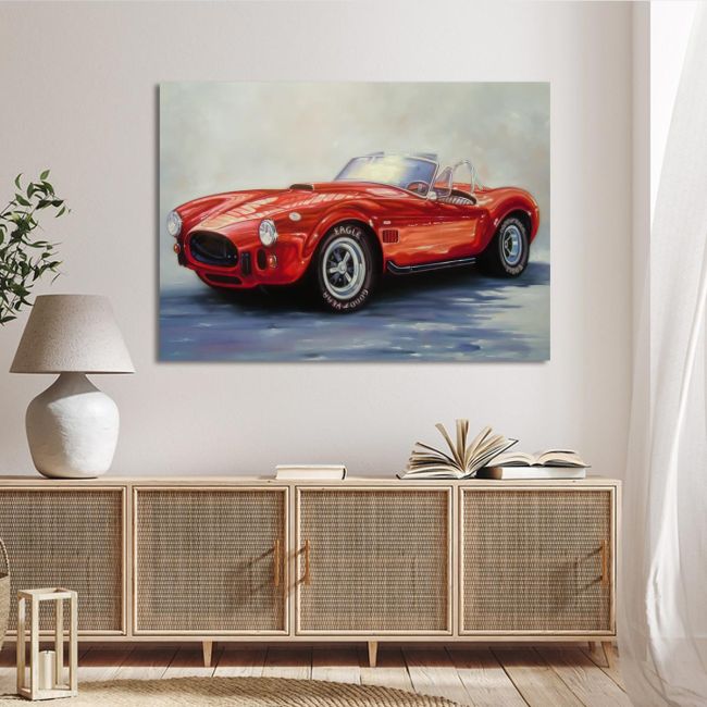 Πίνακας Red sports car