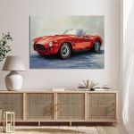 Πίνακας Red sports car