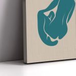 Πίνακας σε καμβά Matisse style, τρίπτυχος