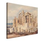 Πίνακας ζωγραφικής The Erectheion, Athens, Thomas Cromek