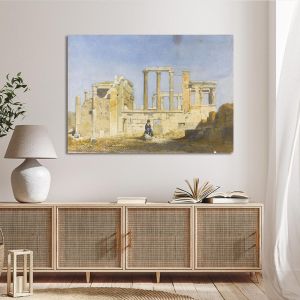 Canvas print The Erectheum Athens  Thomas Cromek Framed canvas View 1 2