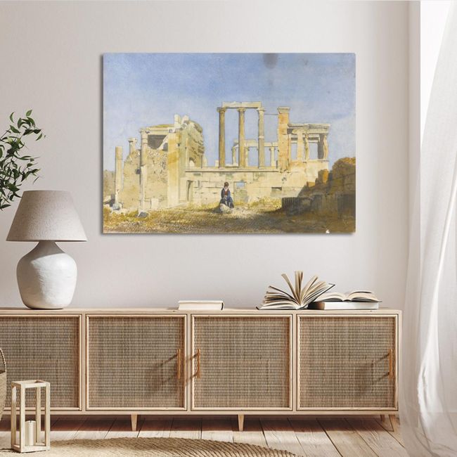 Canvas print The Erectheum, Athens,Thomas Cromek