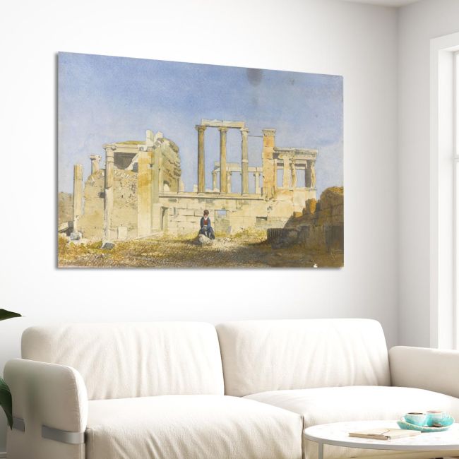 Canvas print The Erectheum, Athens,Thomas Cromek
