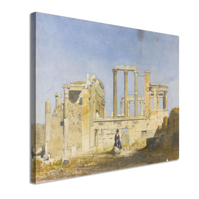 Πίνακας ζωγραφικής The Erectheum, Athens, Thomas Cromek