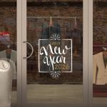 Χριστουγεννιάτικο αυτοκόλλητο, Happy New Year art 3