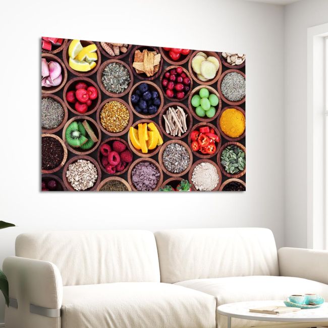 Canvas print Senses Framed canvas View 3