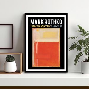 Rothko Exhibition Rothko, The decisive decade, Poster