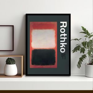 Αφίσα Έκθεσης Rothko, Legacy, αφίσα, κάδρο