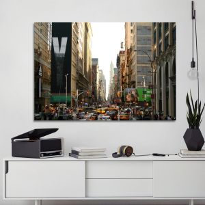 Canvas print New York city life