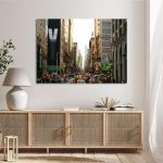 Canvas print New York city life