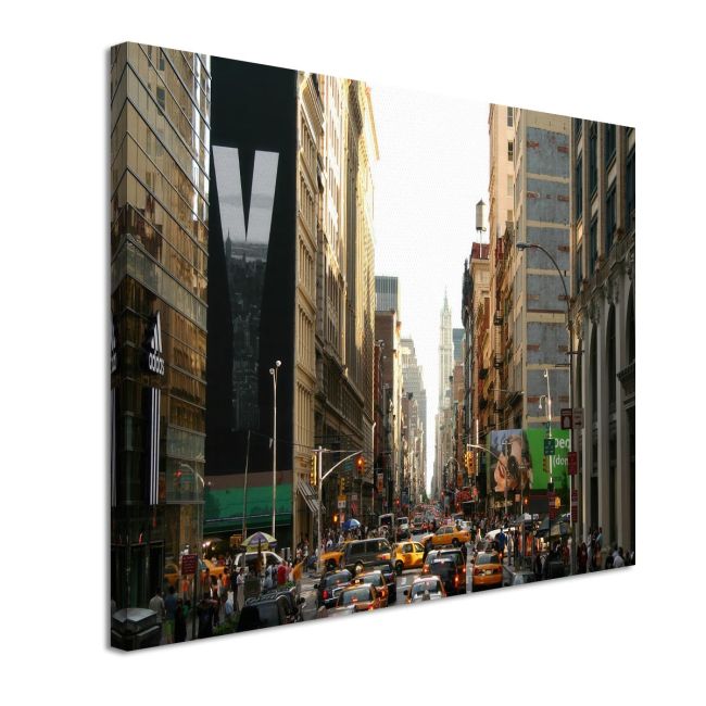 Canvas print New York city life