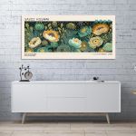 Πίνακας ζωγραφικής A field of flowers I, reart (original YAYOI Kusama)