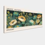 Canvas print A field of flowers I, reart (original YAYOI Kusama)