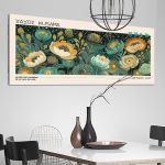 Canvas print A field of flowers I, reart (original YAYOI Kusama)