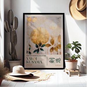 Αφίσα Έκθεσης Dried flowers I, Yayoi Kusama