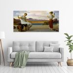 Canvas print Winding the skein, Leighton F.