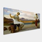 Canvas print Winding the skein, Leighton F.