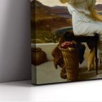 Canvas print Winding the skein, Leighton F.