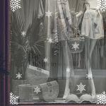 Νιφάδες χιονιού αυτοκόλλητες premium, art 1