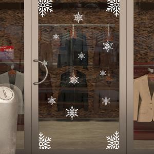 Snowflake stickers premium art 1