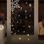 Νιφάδες χιονιού αυτοκόλλητες premium, art 2