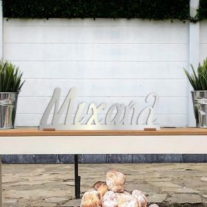 Acrylic mirror name Your design