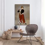 Canvas print The fifer, Manet Edouard