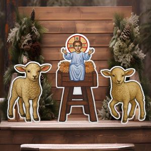 Wooden figures, Nativity of Jesus art 3 2