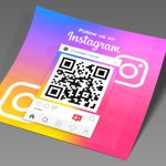 Shop windowFollow us on instagram QR Code