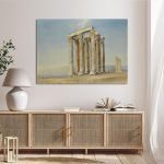 Πίνακας ζωγραφικής The temple of Olympian Zeus, Thomas Cromek