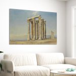 Πίνακας ζωγραφικής The temple of Olympian Zeus, Thomas Cromek