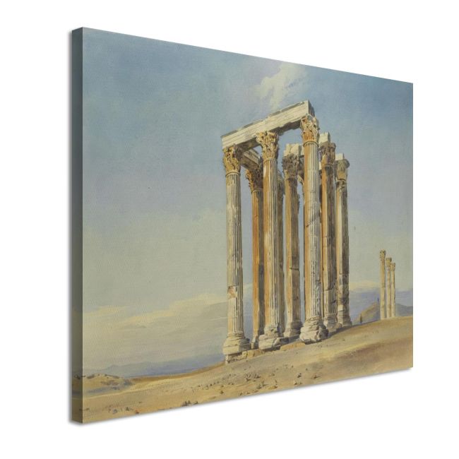 Canvas print The temple of Olympian Zeus,Thomas Cromek