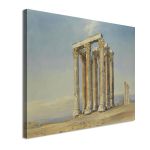 Canvas print The temple of Olympian Zeus,Thomas Cromek