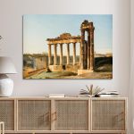 Canvas print Ancient ruins, Barbot Prosper
