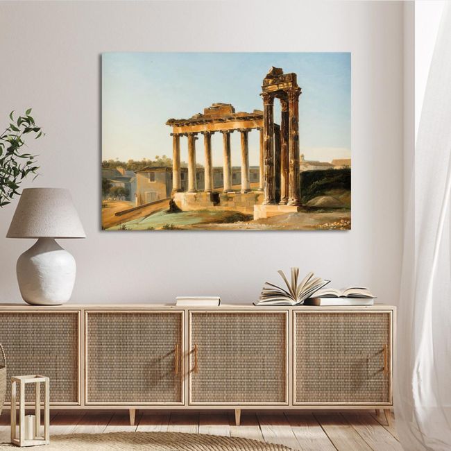 Πίνακας ζωγραφικής Ancient ruins, Barbot Prosper