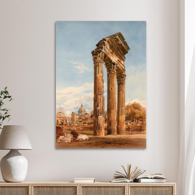 Ερείπια ναού του Διόσκορου, Thomas Cromek