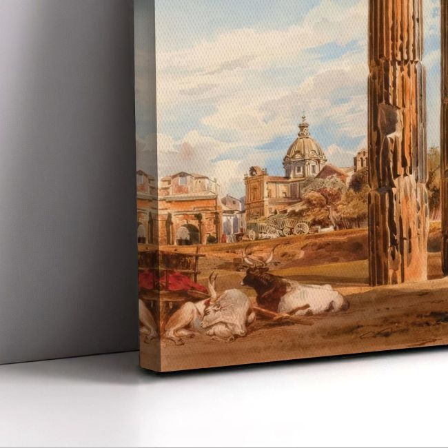 Ερείπια ναού του Διόσκορου, Thomas Cromek