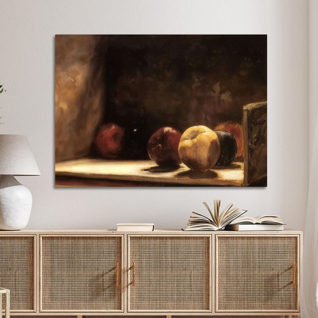 Canvas print Rotten apples, Gizis