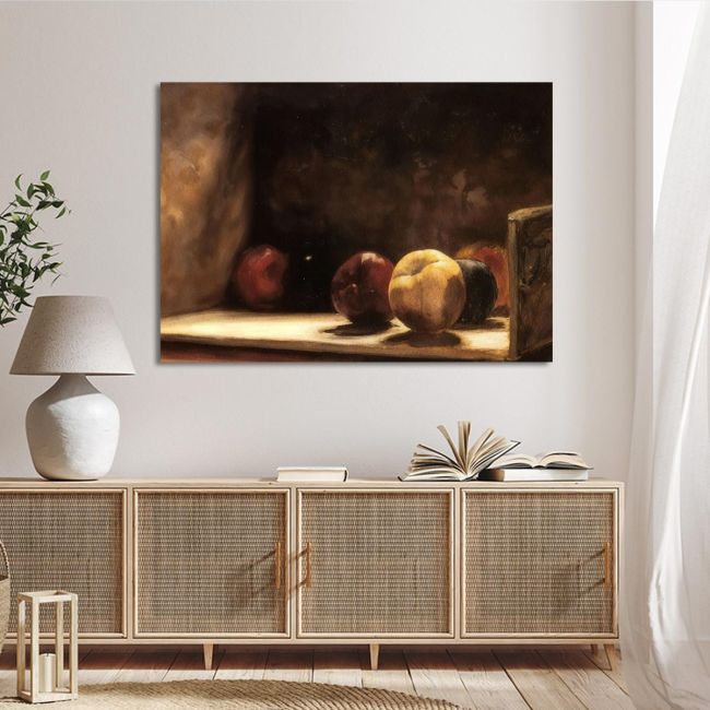 Canvas print Rotten apples, Gizis
