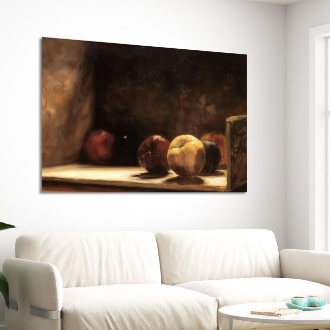 Canvas print Rotten apples, Gizis