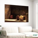 Canvas print Rotten apples, Gizis