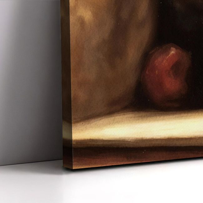 Canvas print Rotten apples, Gizis