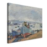 Canvas print Boats on the beach, Roilos