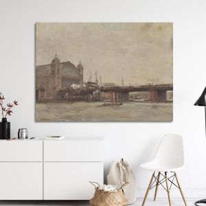 Canvas print The Thames Bridge, Roilos